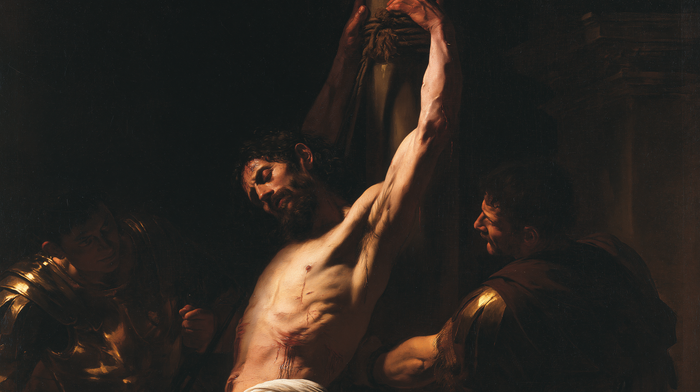 Die Geißelung Christi - Schwarz und Gold · Landschaft n° 2