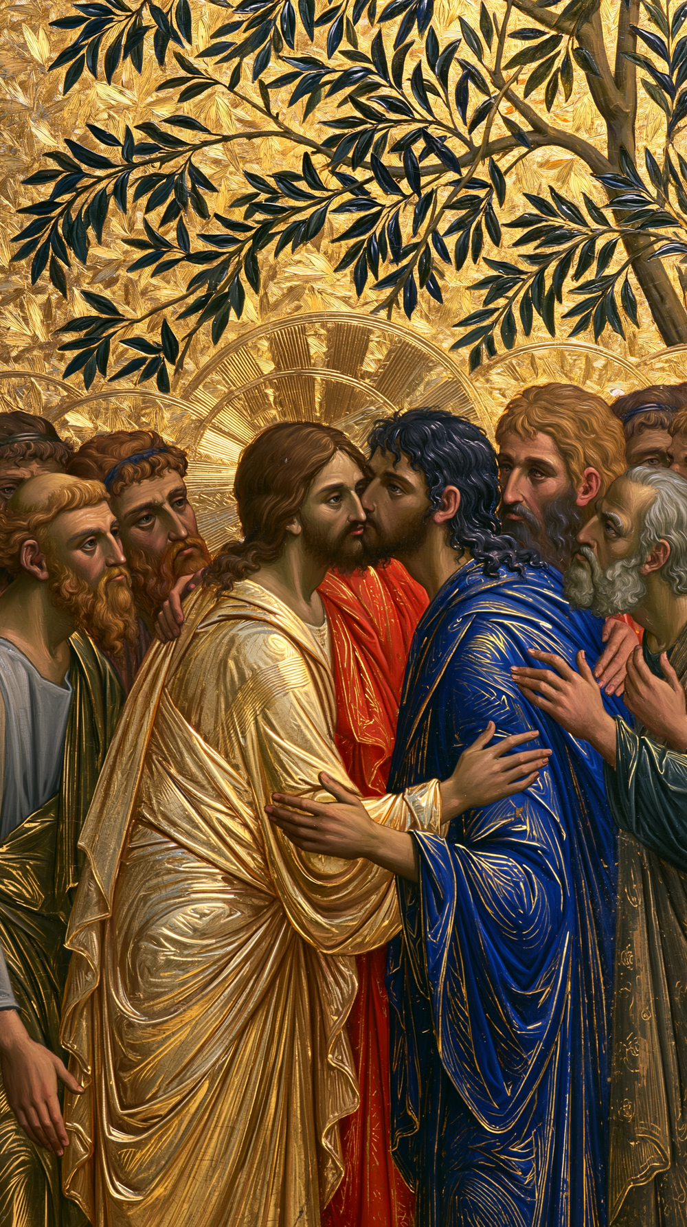 Die Geißelung Christi - Heilig Golden · Porträt n° 2 - Christliche Kunst