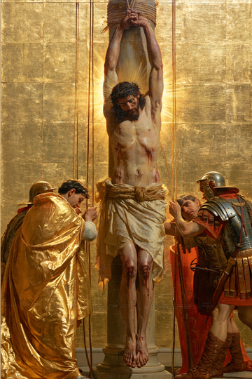 Die Geißelung Christi - Heilig Golden · Porträt n° 4