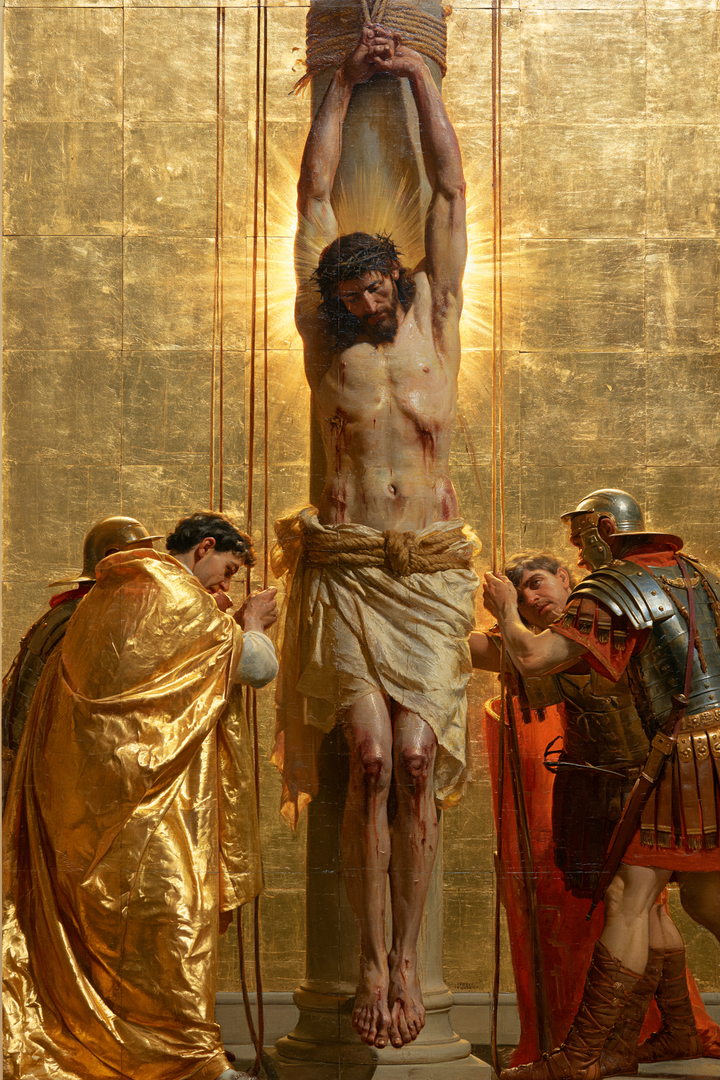 Die Geißelung Christi - Heilig Golden · Porträt n° 4