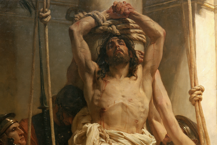 Die Geißelung Christi - Symbolist · Landschaft n° 5