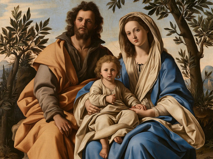 The Holy Family - Florentine Renaissance · Landscape n° 2