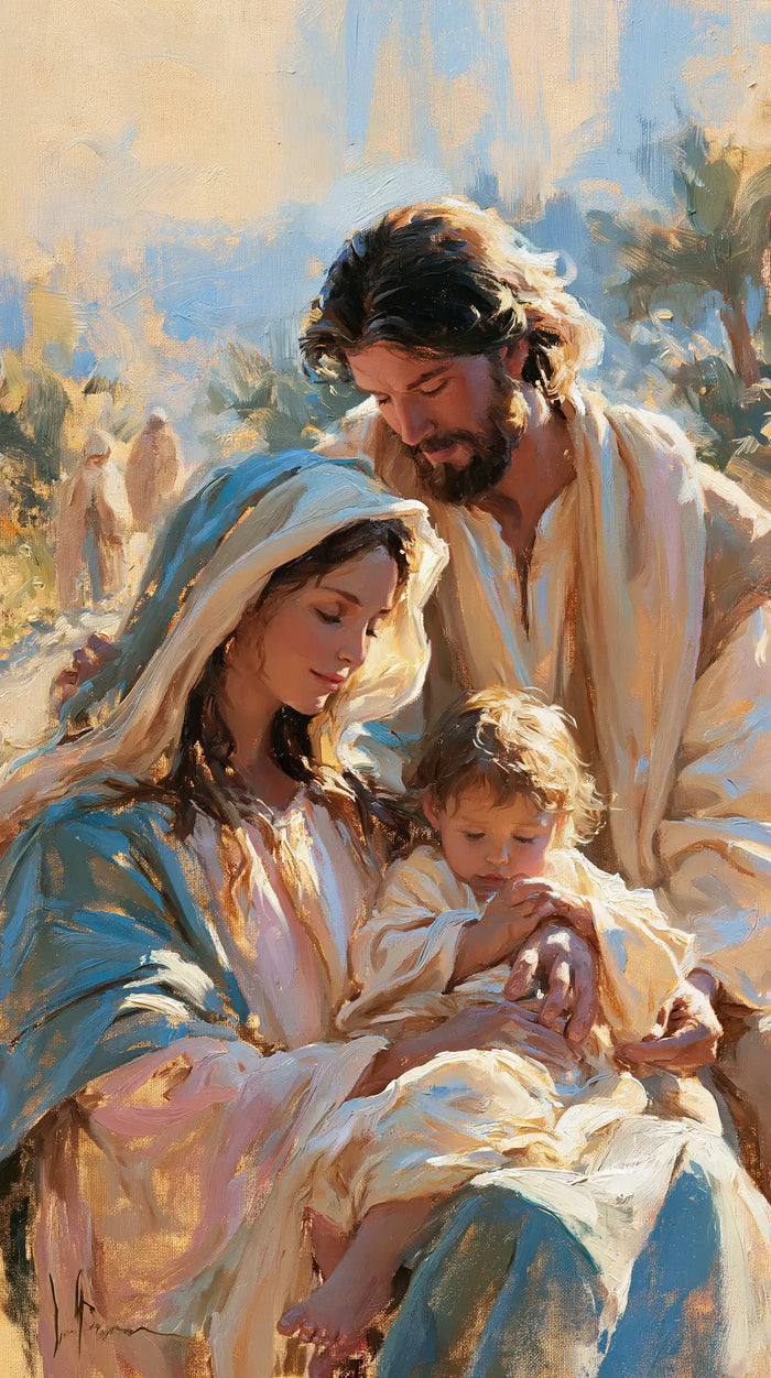 The Holy Family - Impressionist · Portrait n° 2