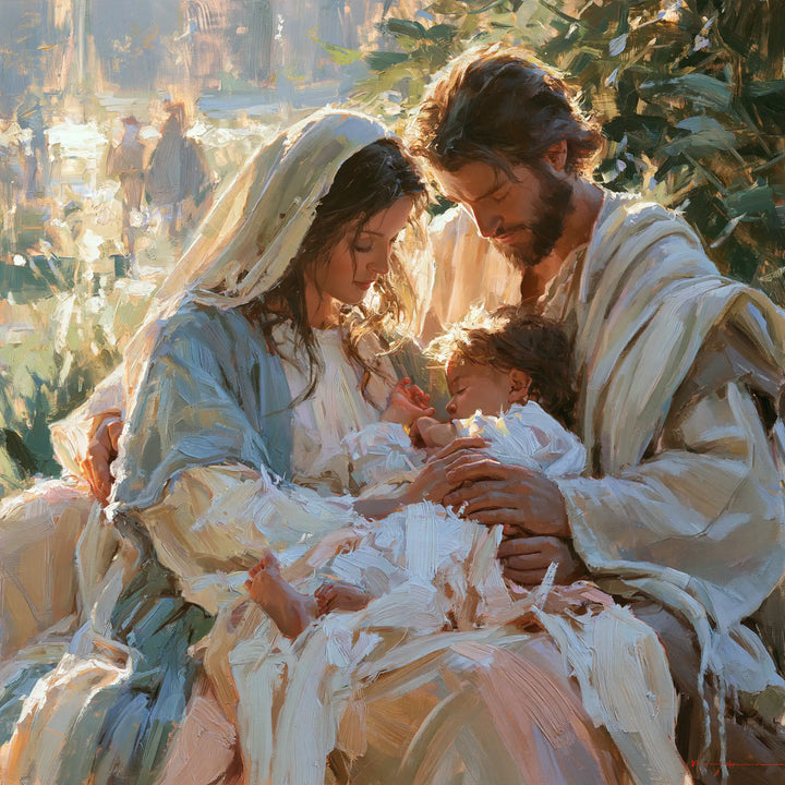 The Holy Family - Impressionist · Square n° 3