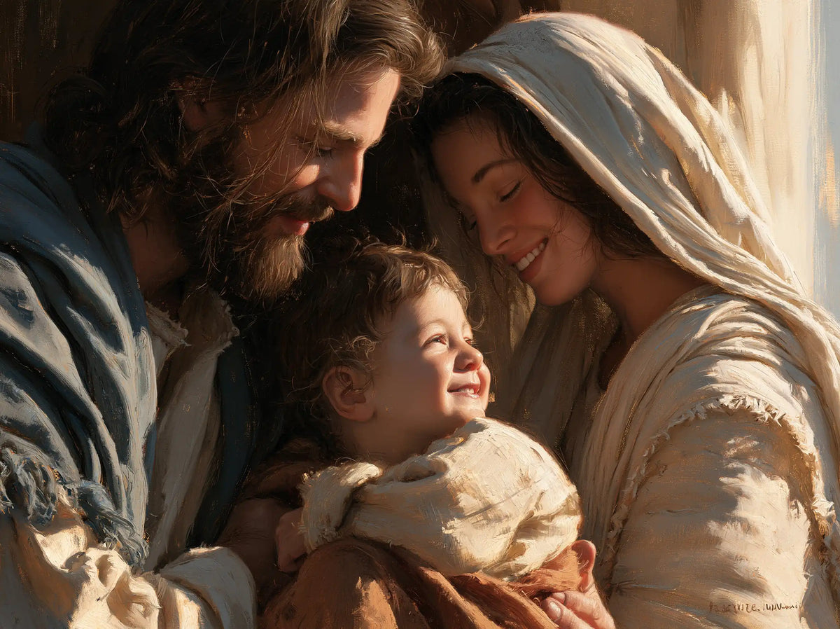 The Holy Family - Joy of the Holy Family · Landscape n° 1