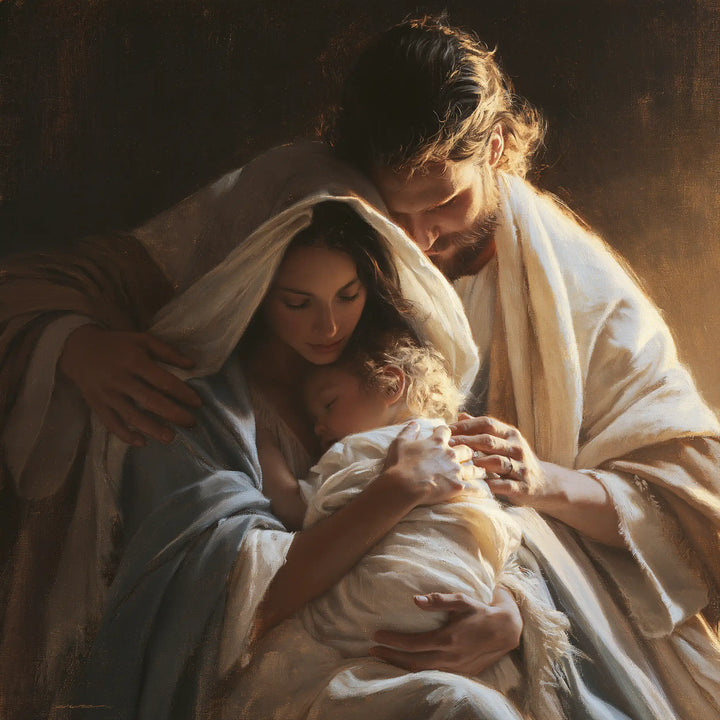 The Holy Family - Sacred Family Tenderness · Square n° 3