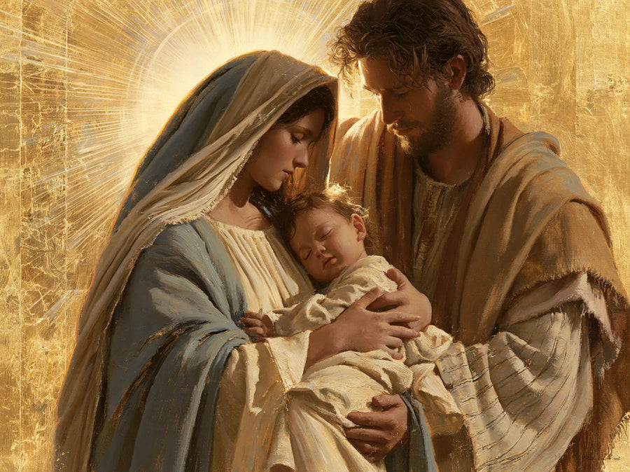 The Holy Family - Sacred Gold · Landscape n° 15