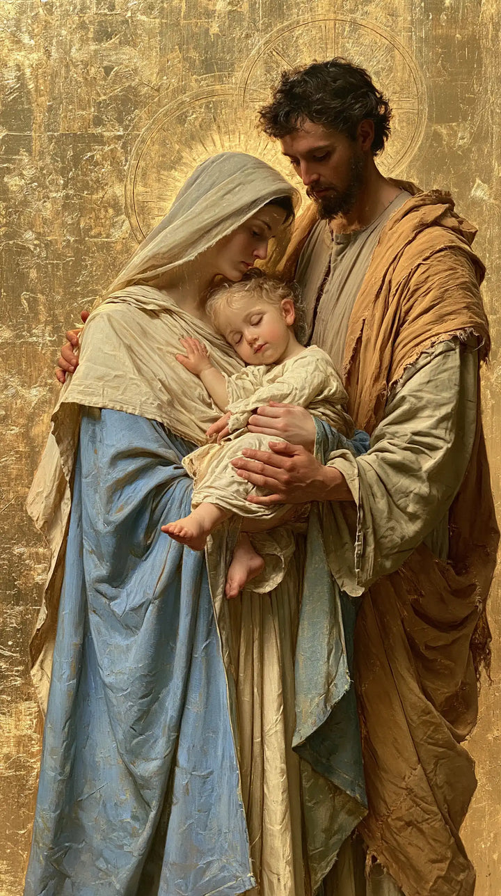 The Holy Family - Sacred Gold · Portrait n° 3