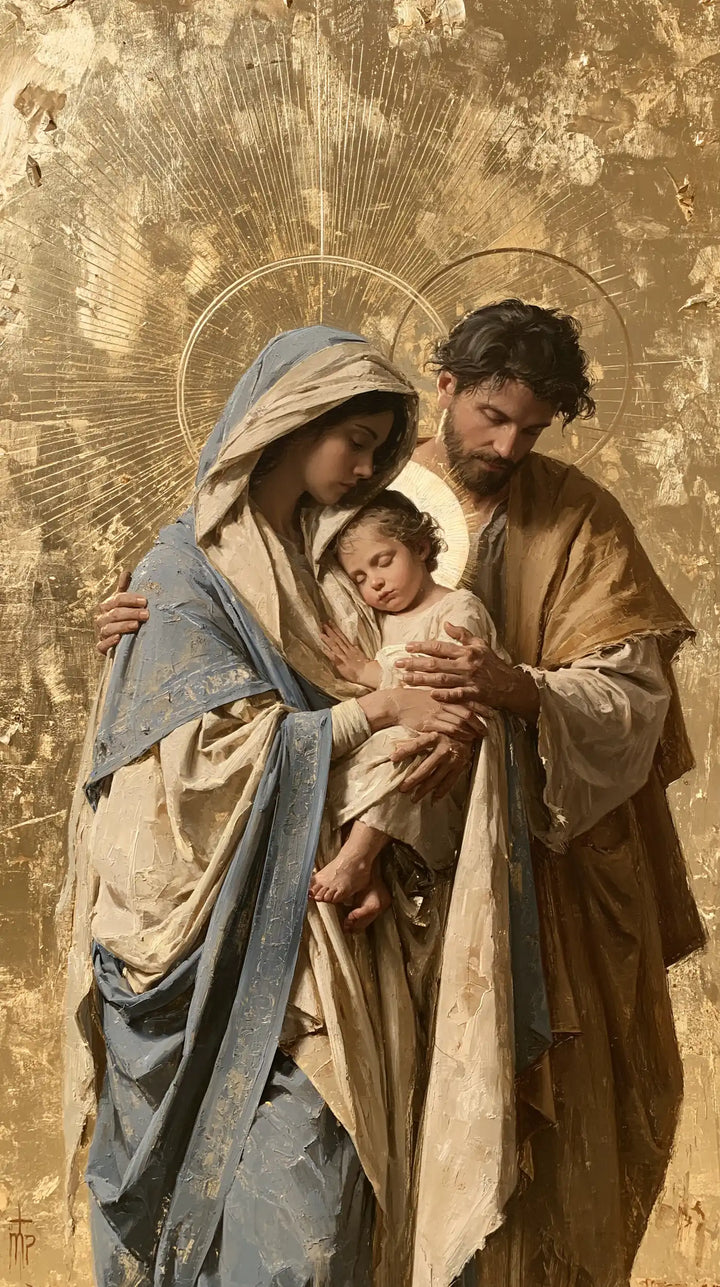 The Holy Family - Sacred Gold · Portrait n° 6