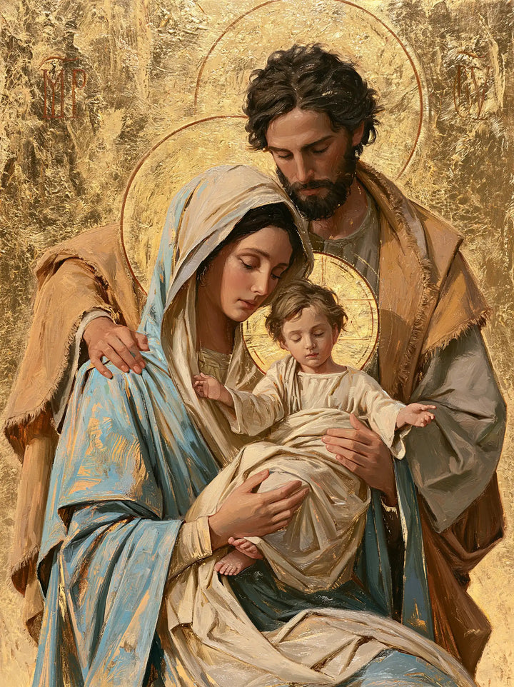 The Holy Family - Sacred Gold · Portrait n° 7