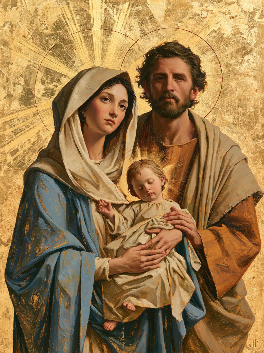 The Holy Family - Sacred Gold · Portrait n° 10