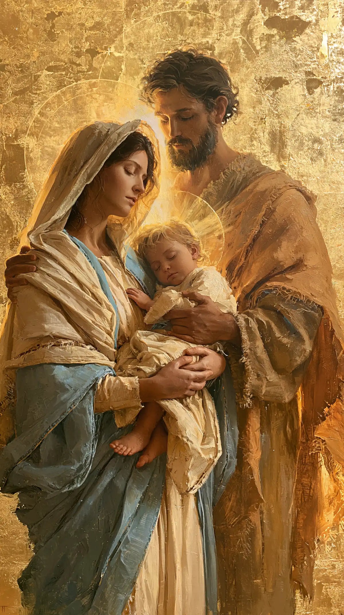 The Holy Family - Sacred Gold · Portrait n° 15