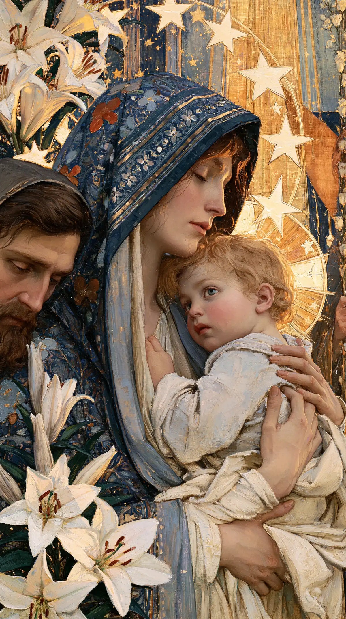 The Holy Family - Symbolist · Portrait n° 1