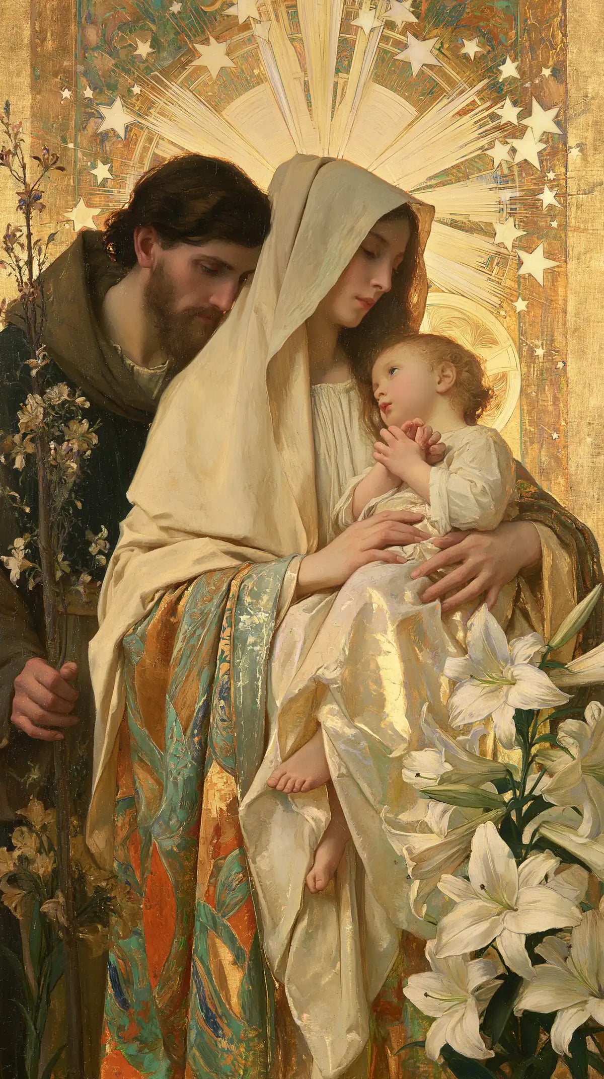 The Holy Family - Symbolist · Portrait n° 3