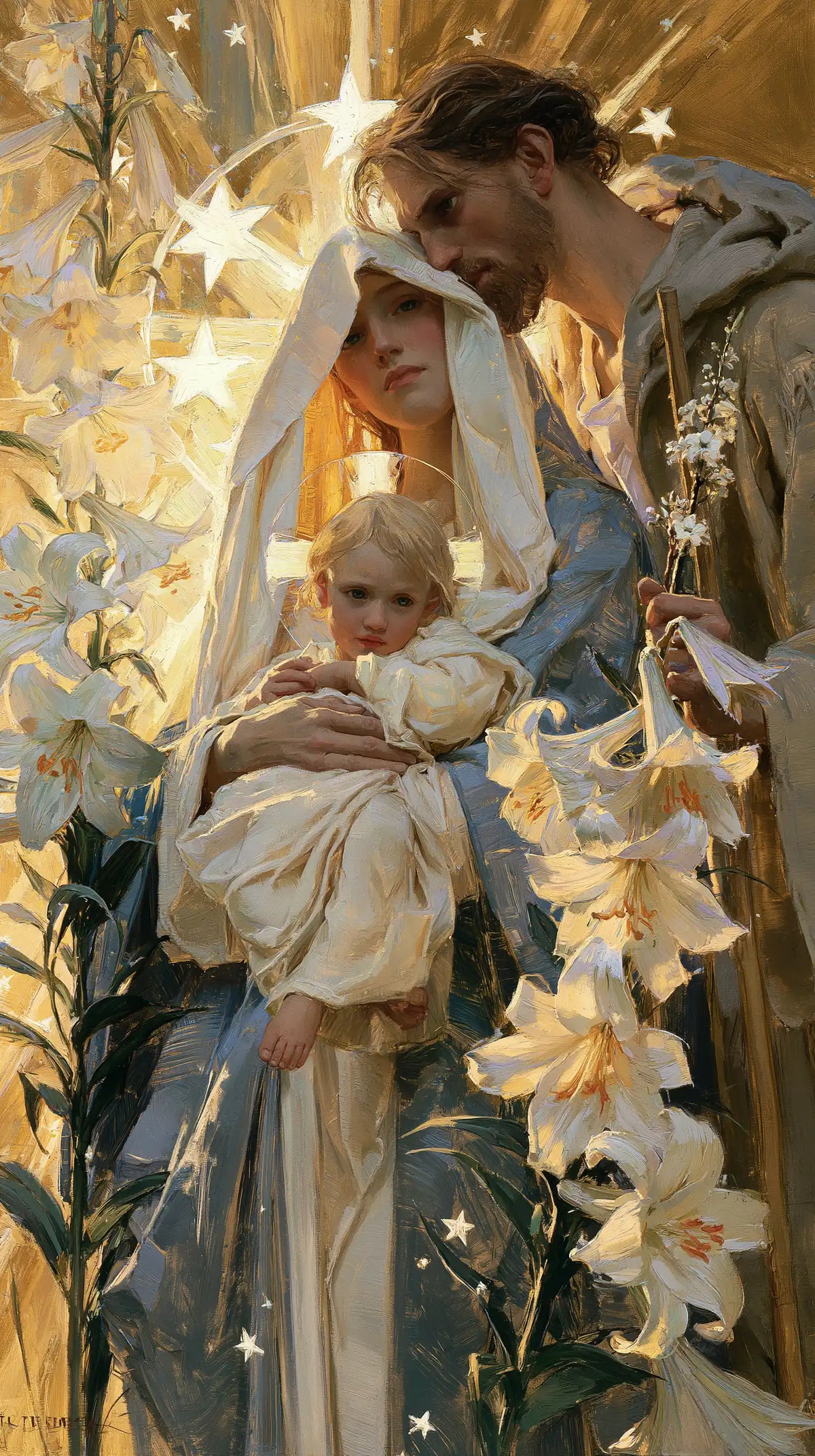 The Holy Family - Symbolist · Portrait n° 5