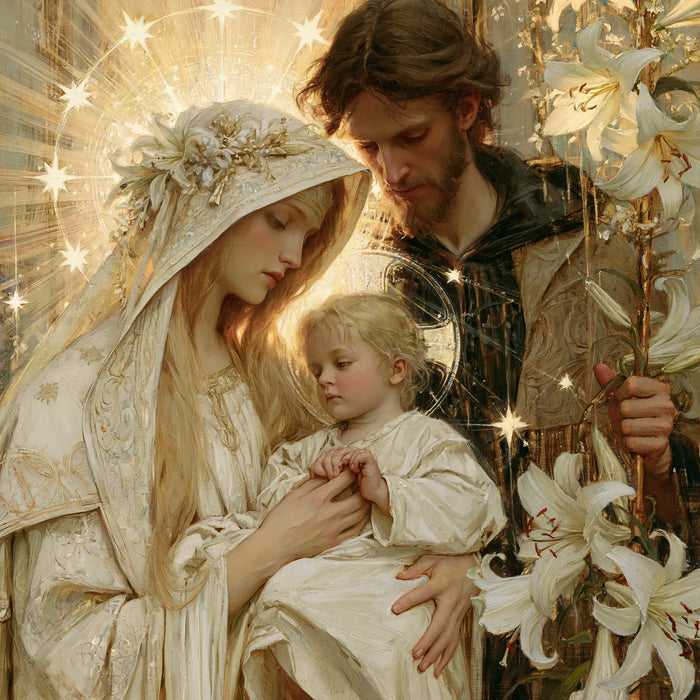The Holy Family - Symbolist · Square n° 7