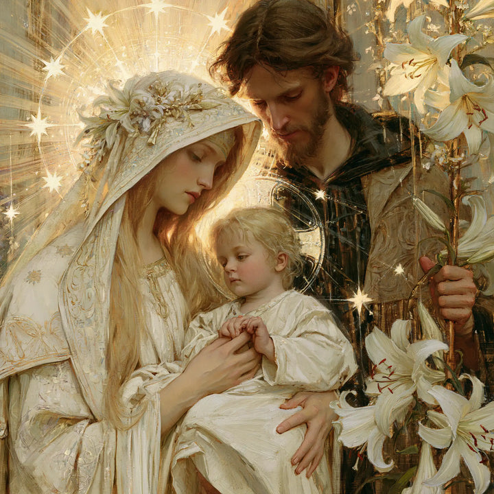 The Holy Family - Symbolist · Square n° 7