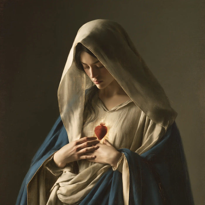 Immaculate Heart of Mary - Contemporary Minimalism · Square n° 4