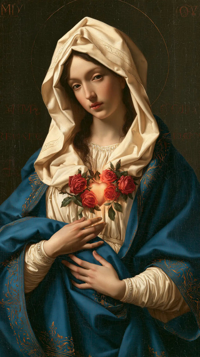 Immaculate Heart of Mary - Florentine Renaissance · Portrait n° 1
