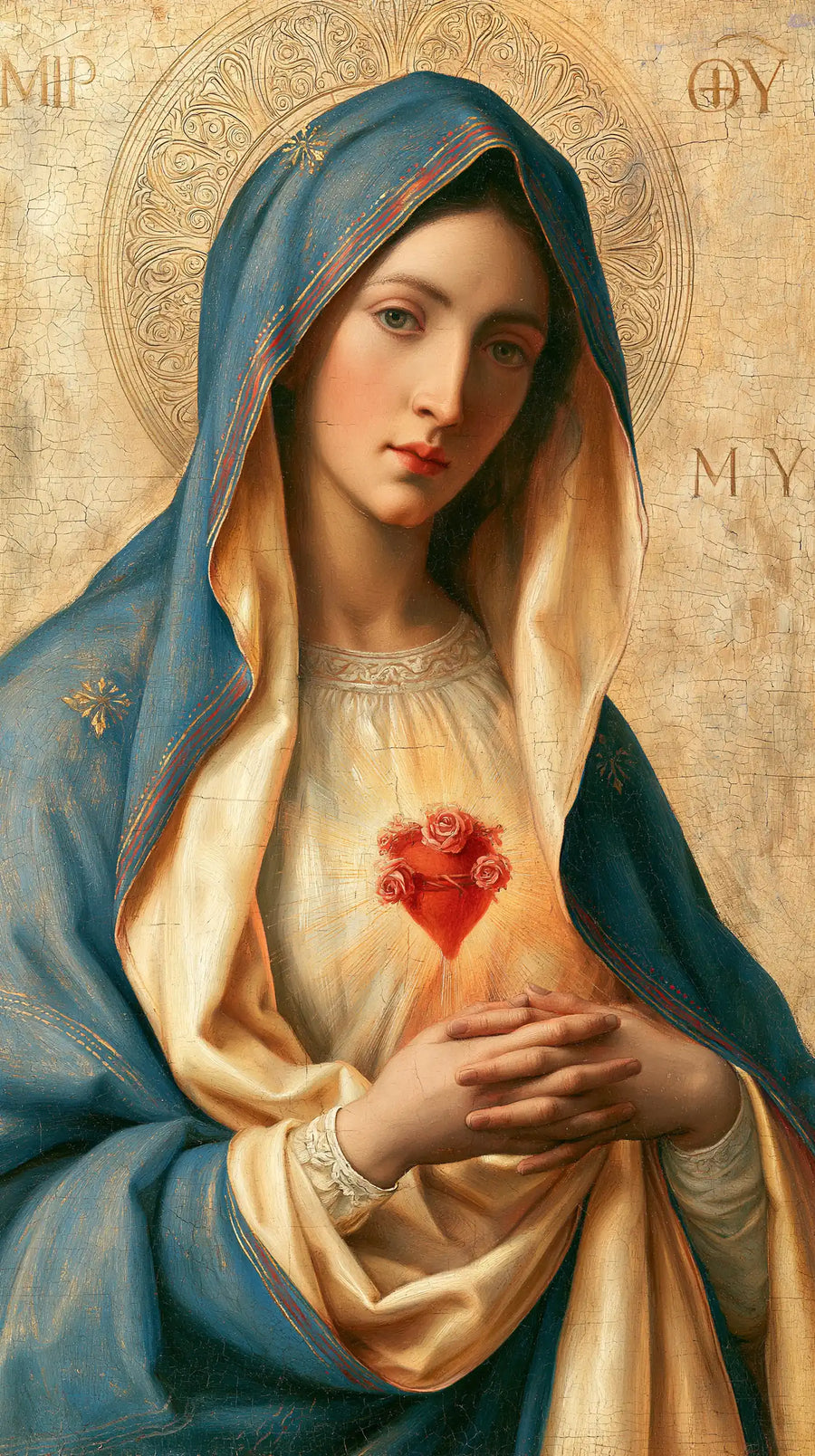 Immaculate Heart of Mary - Florentine Renaissance · Portrait n° 5