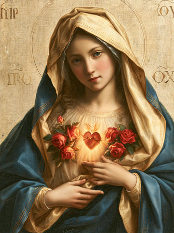 Immaculate Heart of Mary - Florentine Renaissance · Portrait n° 21