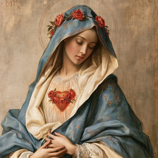 Immaculate Heart of Mary - Florentine Renaissance · Square n° 1