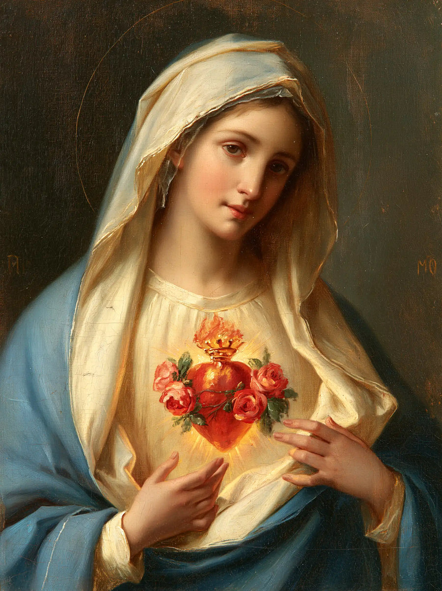 Immaculate Heart of Mary - The Heart as Central Symbol · Portrait n° 18