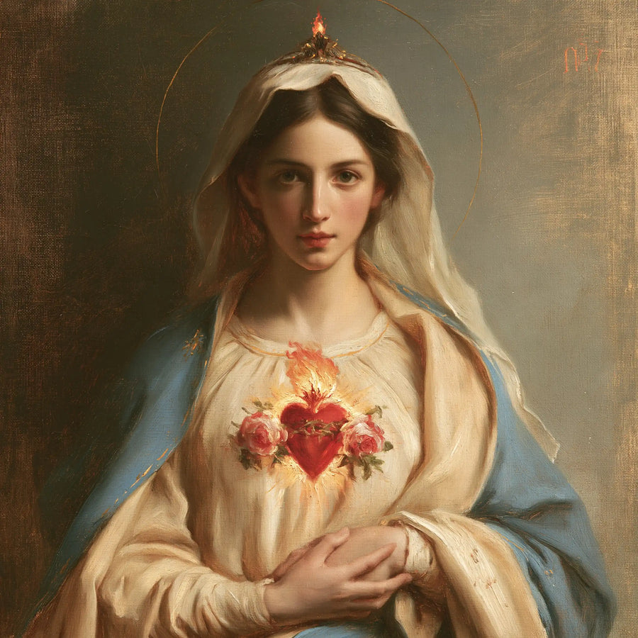 Immaculate Heart of Mary - The Heart as Central Symbol · Square n° 6