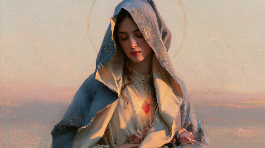 Immaculate Heart of Mary - The Immaculate Heart at Dawn · Landscape n° 10