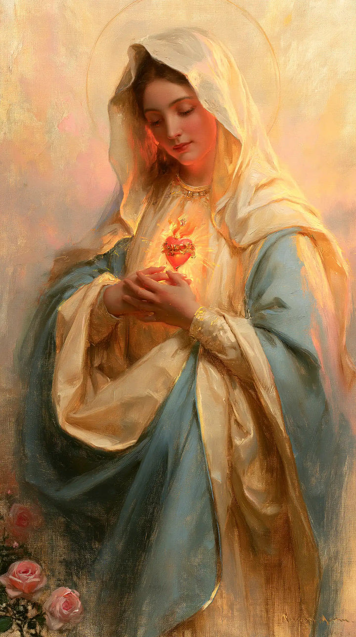Immaculate Heart of Mary - The Immaculate Heart at Dawn · Portrait n° 2