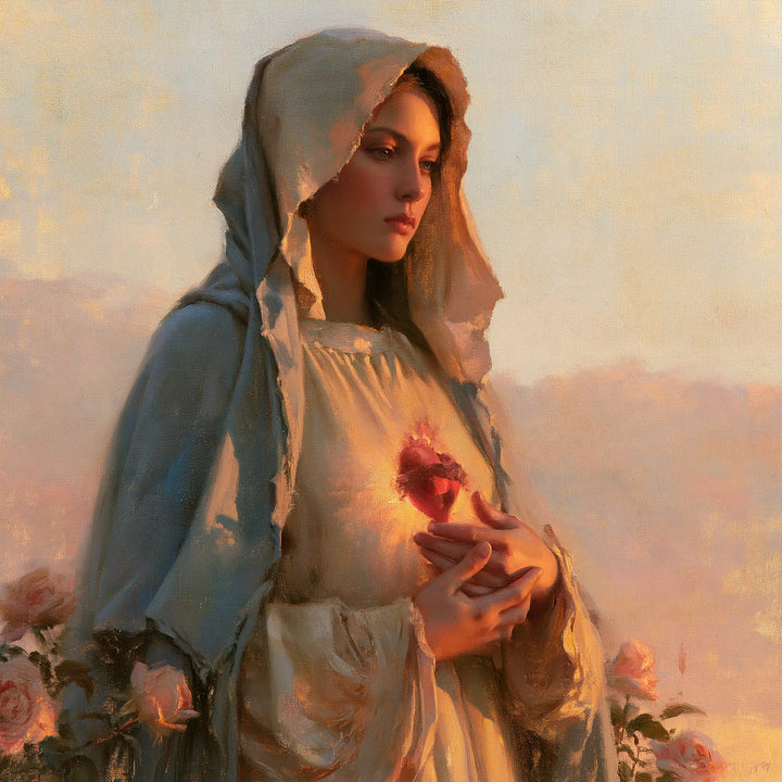 Immaculate Heart of Mary - The Immaculate Heart at Dawn · Square n° 6