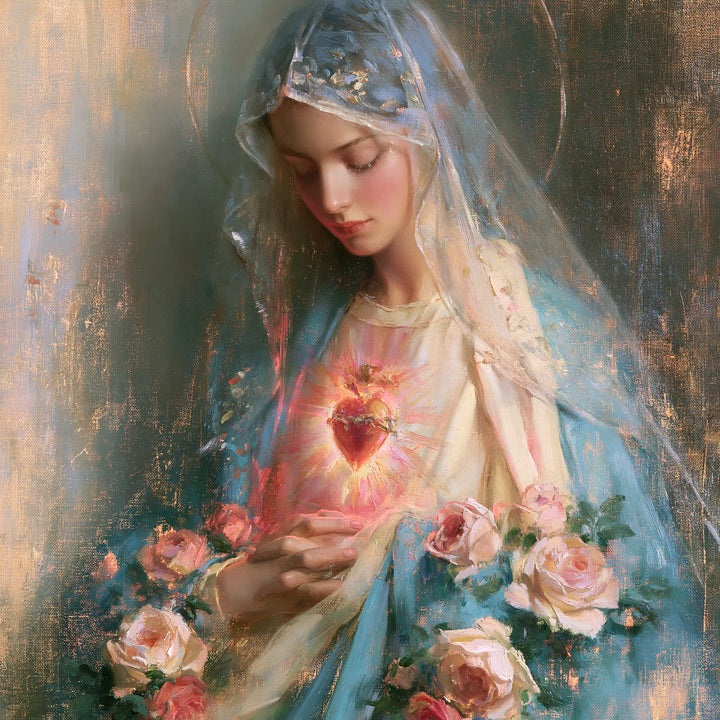 Immaculate Heart of Mary - Impressionist · Square n° 4