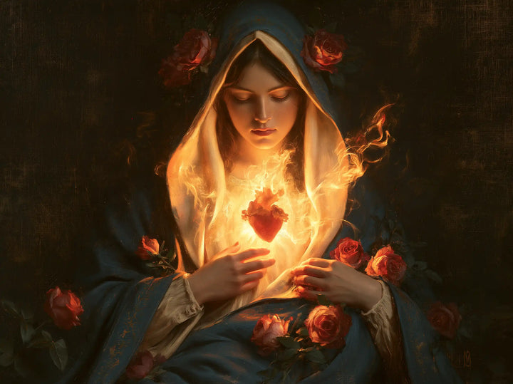 Immaculate Heart of Mary - Mary as Divine Light · Landscape n° 2