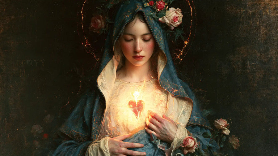 Immaculate Heart of Mary - Mary as Divine Light · Landscape n° 10
