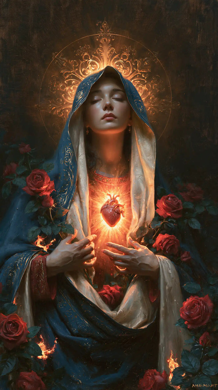 Immaculate Heart of Mary - Mary as Divine Light · Portrait n° 1