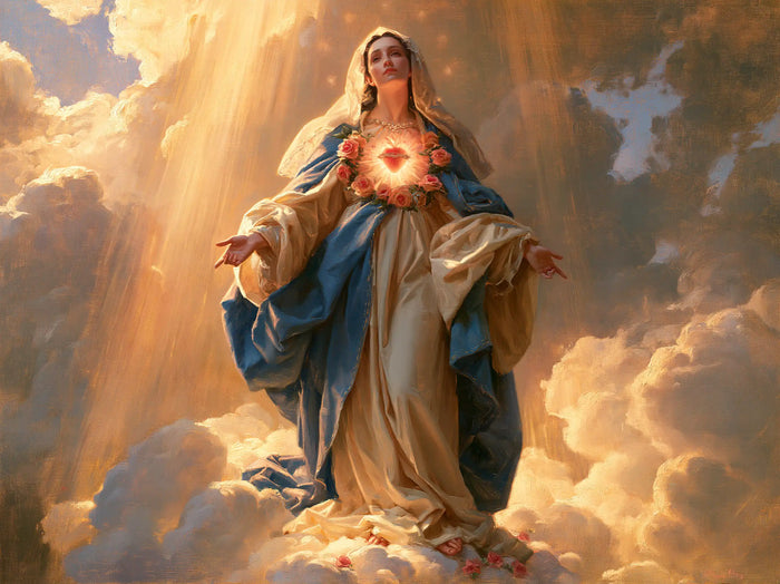The Immaculate Heart of Mary — Welcome Beneath Slanting Rays