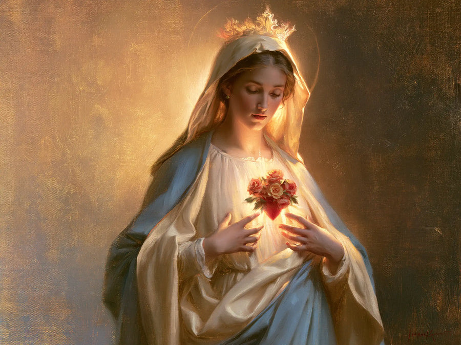 Immaculate Heart of Mary - Peace and Purity of Mary's Heart · Landscape n° 5