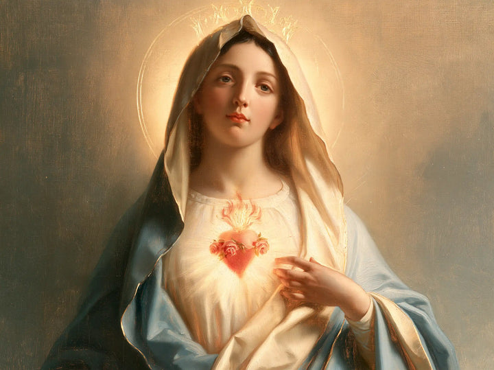The Immaculate Heart of Mary — The Clear Gaze and the Little Flame