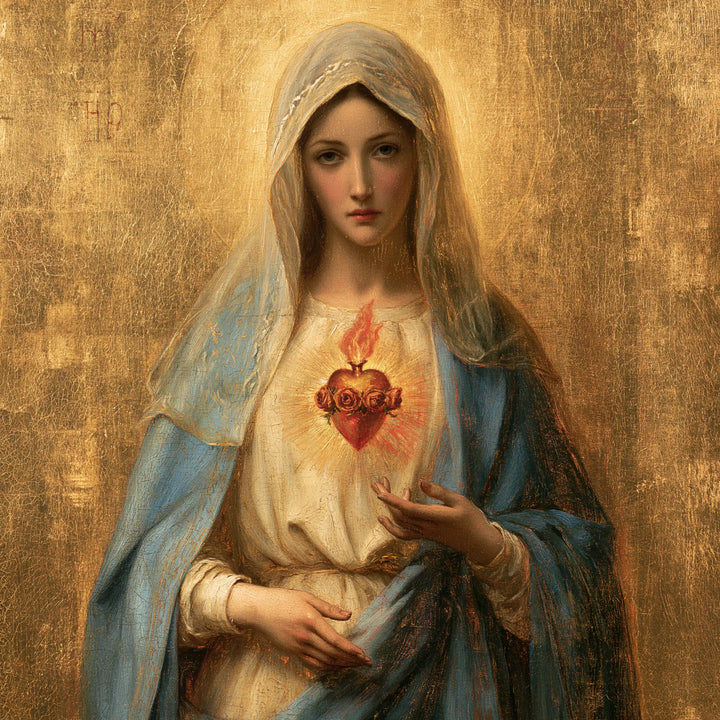 Immaculate Heart of Mary - Sacred Gold · Square n° 2