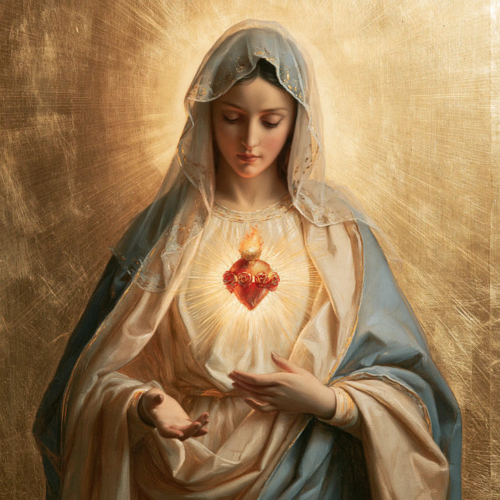 Immaculate Heart of Mary - Sacred Gold · Square n° 3