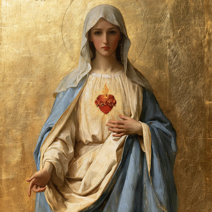 Immaculate Heart of Mary - Sacred Gold · Square n° 11