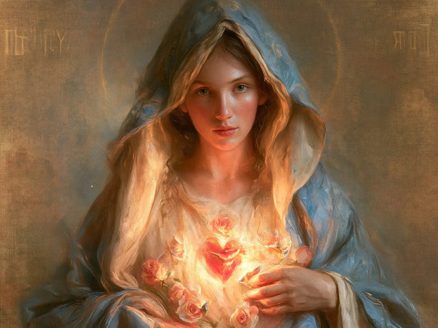 Immaculate Heart of Mary - Sacred Maternal Tenderness · Landscape n° 8