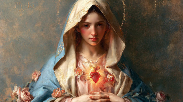 Immaculate Heart of Mary - Sacred Maternal Tenderness · Landscape n° 13