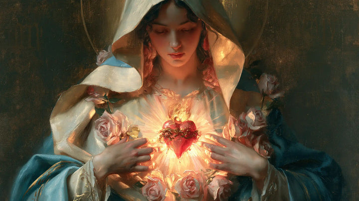 Immaculate Heart of Mary - Sacred Maternal Tenderness · Landscape n° 15