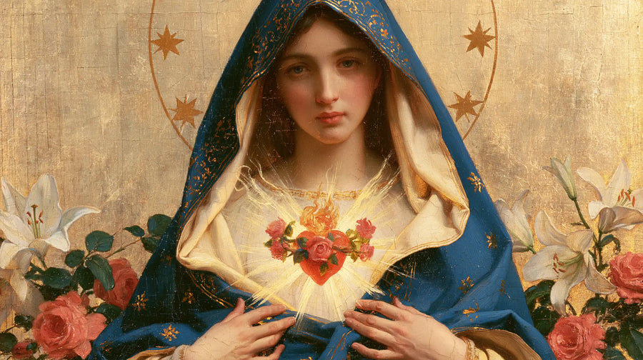 Immaculate Heart of Mary - Symbolist · Landscape n° 16