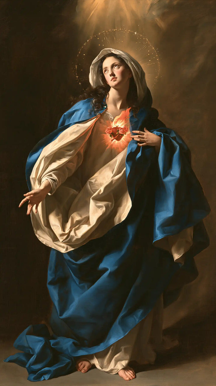 Immaculate Heart of Mary - Theatrical Baroque · Portrait n° 4