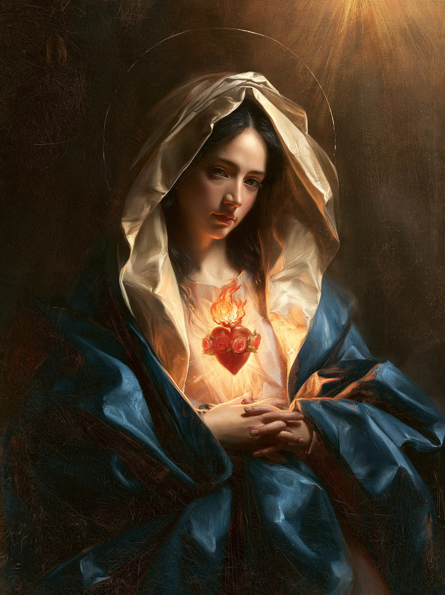 Immaculate Heart of Mary - Theatrical Baroque · Portrait n° 18