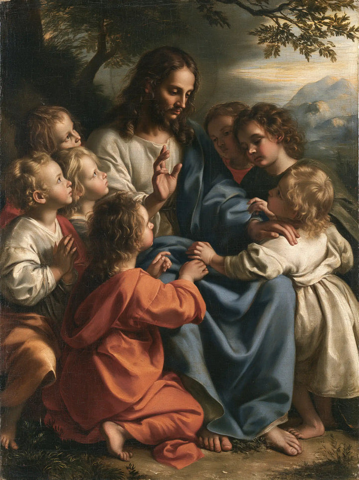 Jesus and the Children - Florentine Renaissance · Portrait n° 13