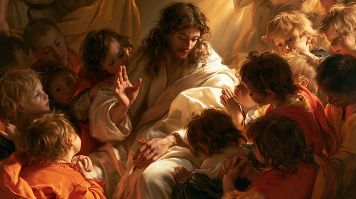 Jesus and the Children - Theatrical Baroque · Landscape n° 5