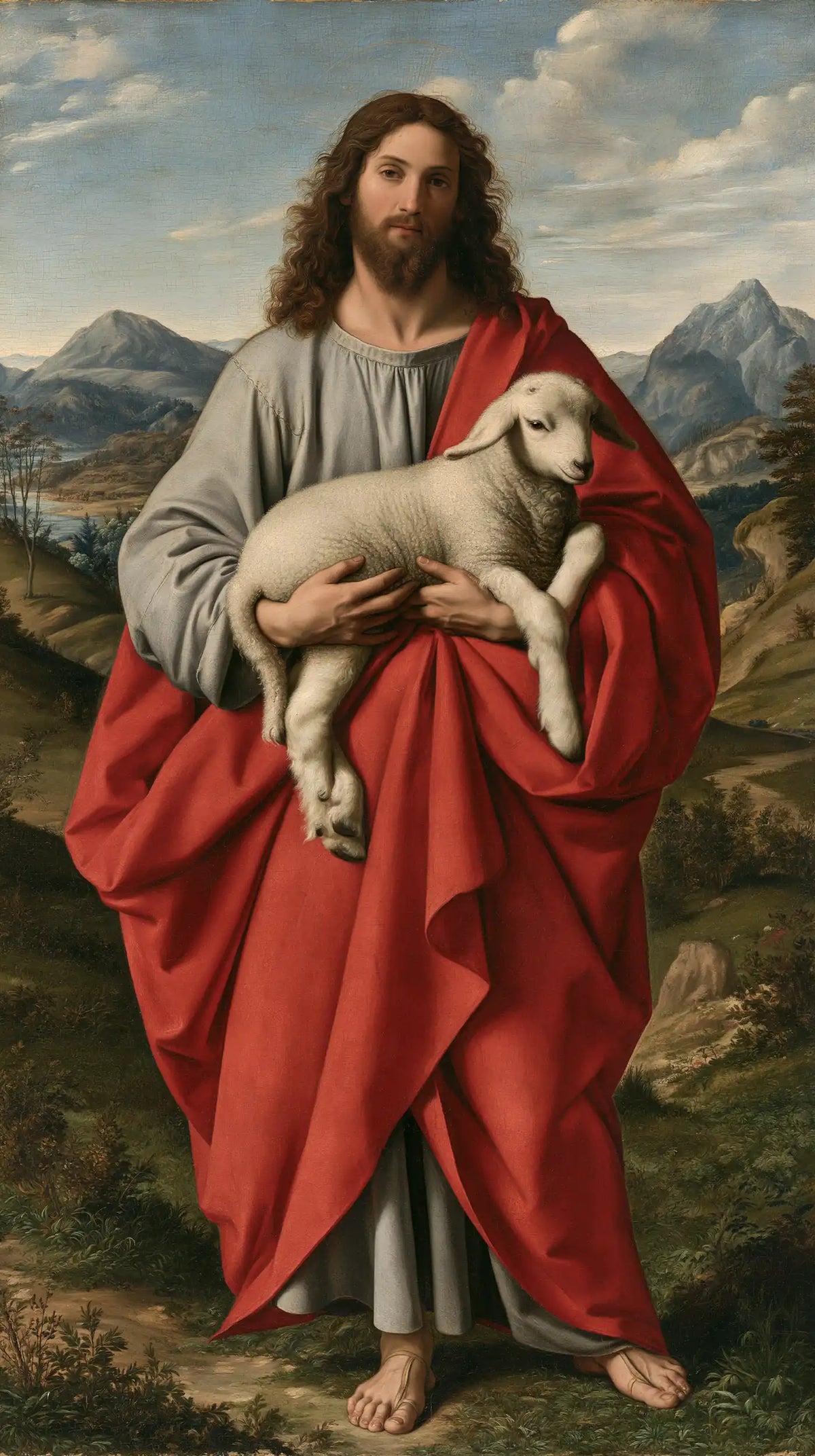 Jesus and the Lamb — The Keeper Upon Stony Ground